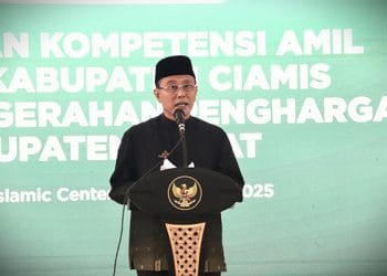 Terima Penghargaan Sebagai Kepala Daerah Penggerak Zakat Terbaik Nasional