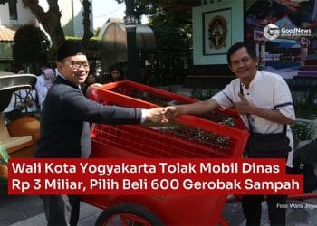 Wali Kota Yogyakarta Tolak Mobil Dinas Rp 3 Miliar, Pilih Beli 600 Gerobak Sampah