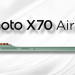 Lenovo Moto X70 Air Hadir, Desain Ringan & Teknologi AI Canggih!