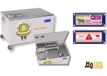 Mahasiswa Unpad Kembangkan Mesin Deteksi Sapi Perah Sakit Mastitis