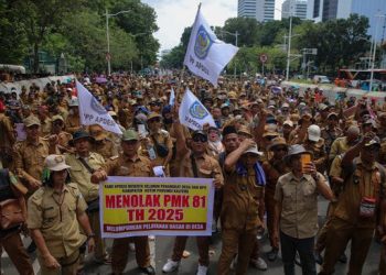 Demo Massal APDESI di Jakarta: Tolak PMK 81/2025 dan Tuntut Percepatan Pencairan Dana Desa