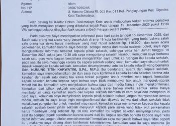 Krisis Etika Pendidikan: Dugaan Kekerasan Kepala Sekolah Terhadap Pers Berujung Laporan Polisi