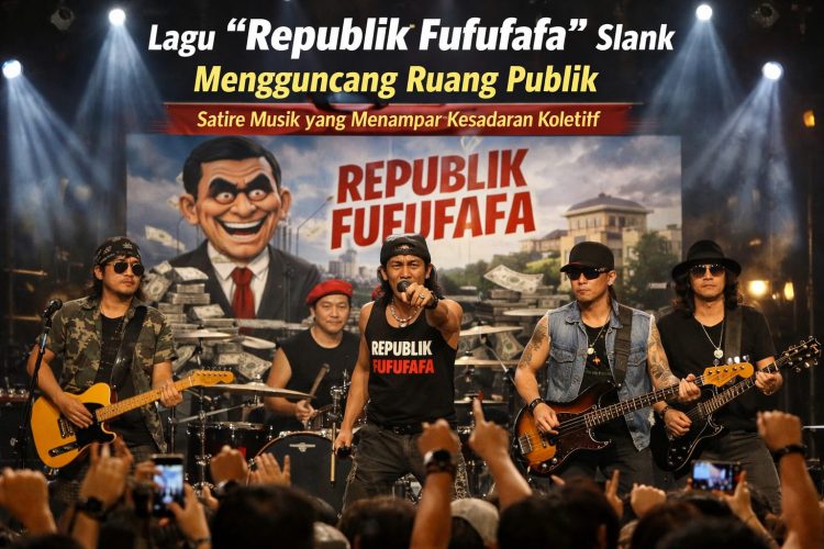 Republik Fufufafa Slank (foto Robi Darwis)