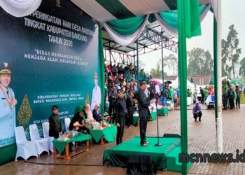 Bupati Bandung Dadang Supriatna Lantik 3 Pejabat sementara Kades Pemekaran