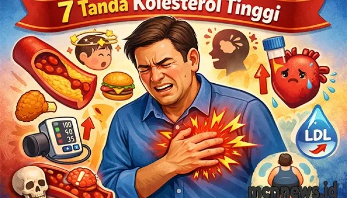 tanda kolesterol tinggi
