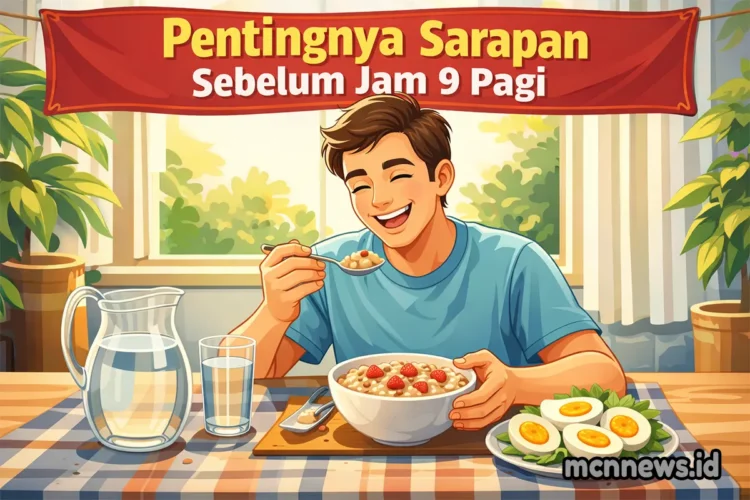 sarapan sehat sebelum jam 9 pagi