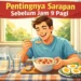 sarapan sehat sebelum jam 9 pagi