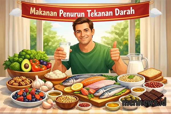 makanan penurun tekanan darah