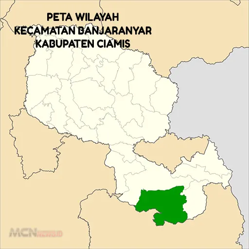 peta wilayah kecamatan banjaranyar