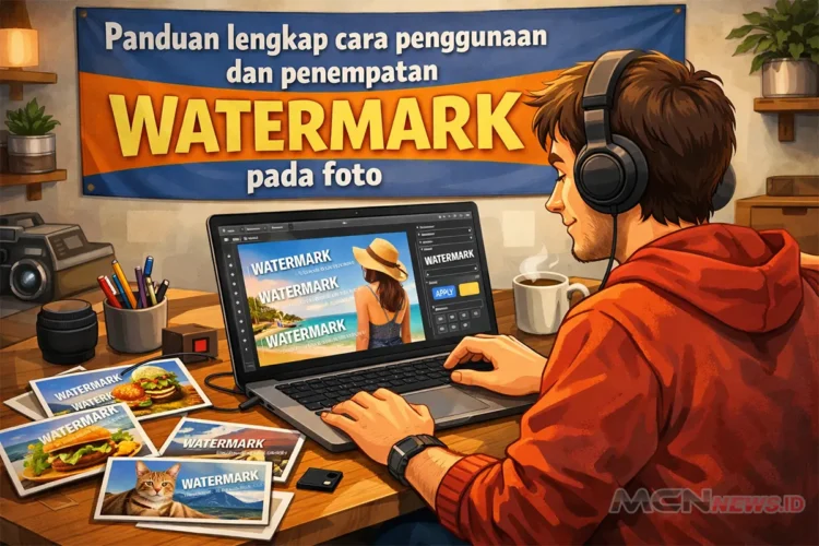 Cara Penggunaan dan Penempatan Watermark